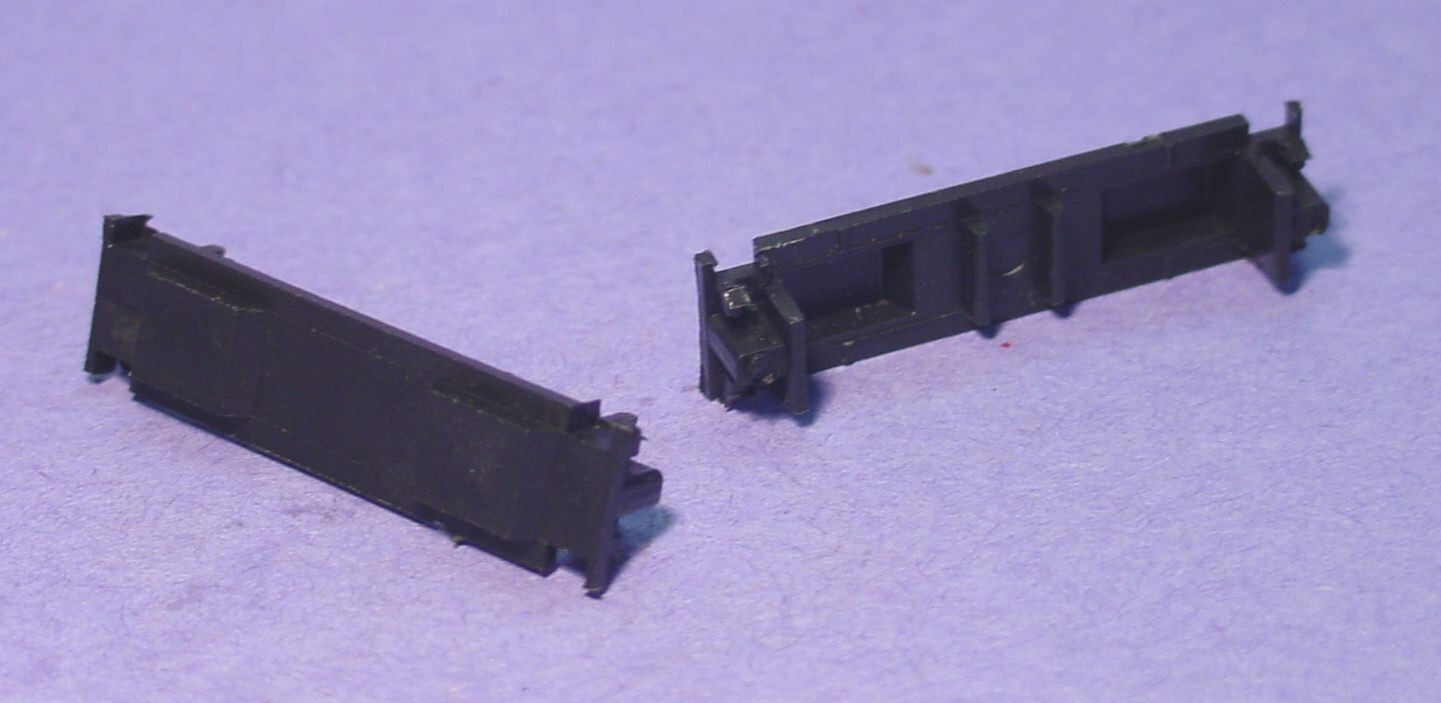 HO HOn3 ROUNDHOUSE SHAY PARTS TRUCK BOTTOM AXLE RETAINER PLATES #22427 MDC-30