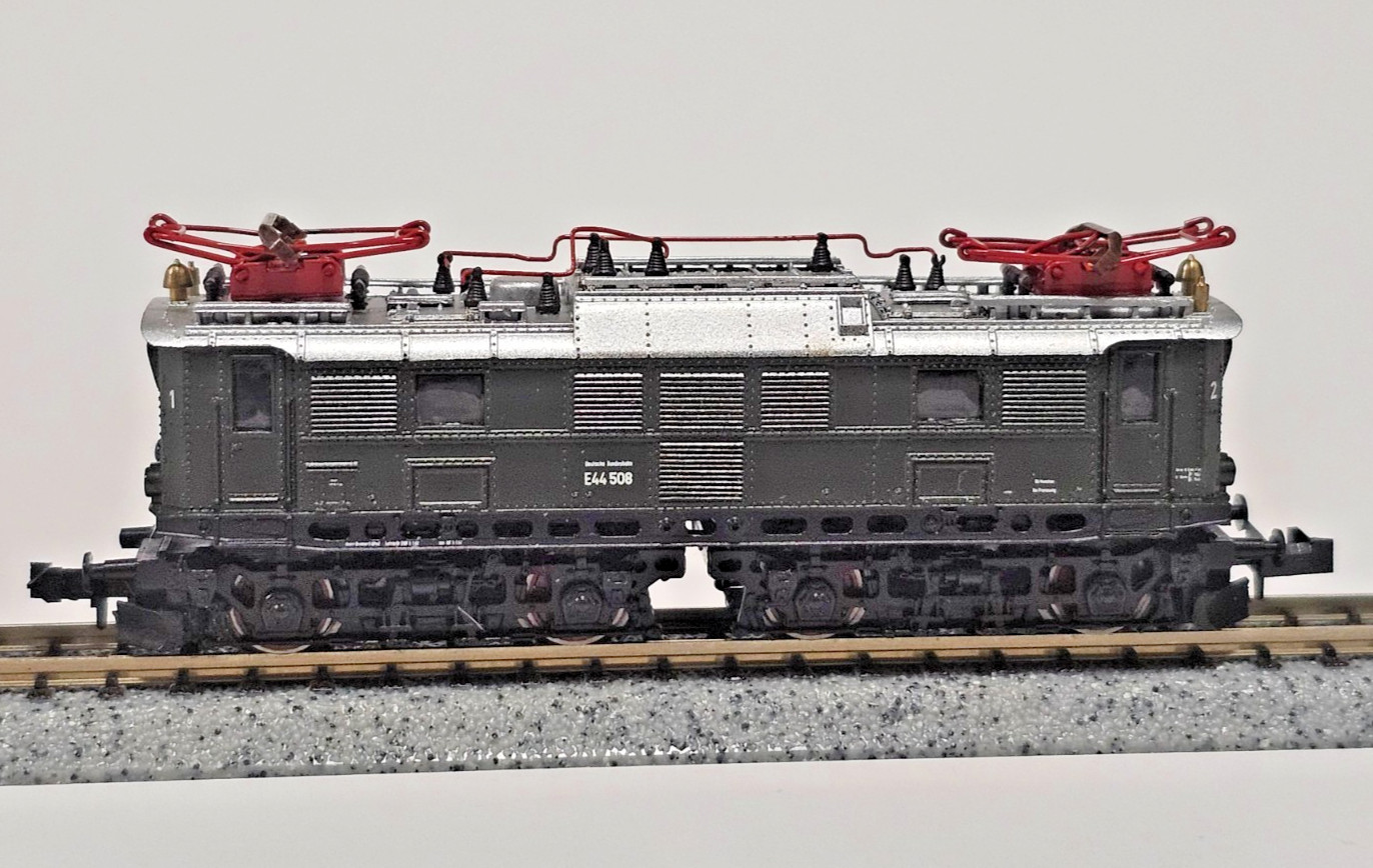 N SCALE ROCO #23392 MODEL GERMAN RAILWAY ELECTRIC DB E44 508 LOCOMOTIVE AUSTRIA