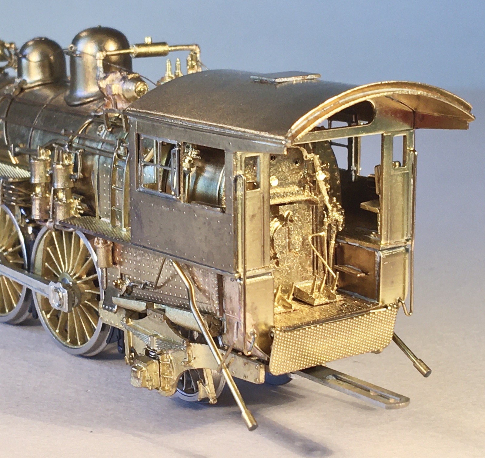 HO BRASS 4-4-2, C&NW ‘D’ Class by OMI – 1468, Slated Cylinders, Super Detailed
