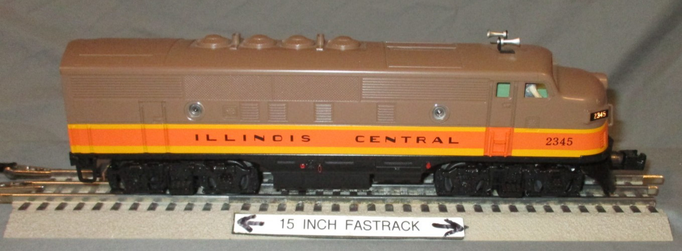 MTH 30-2775-1 Illinois Central F-3 A-B-A w/ Smoke & Snds PS2 3v O ga wks/ Lionel