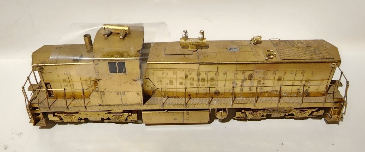 NJ Custom BRASS HO DIESEL LOCOMOTIVE