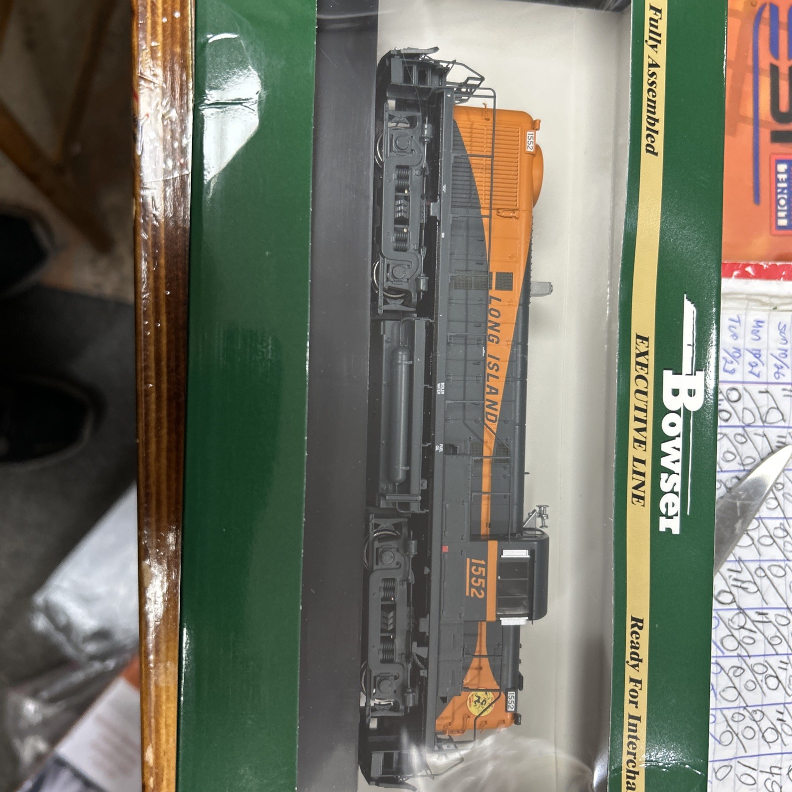 Bowser #25201 HO scale “Long Island” Alco RS-3 with DCC and SOUND Rd.#1522