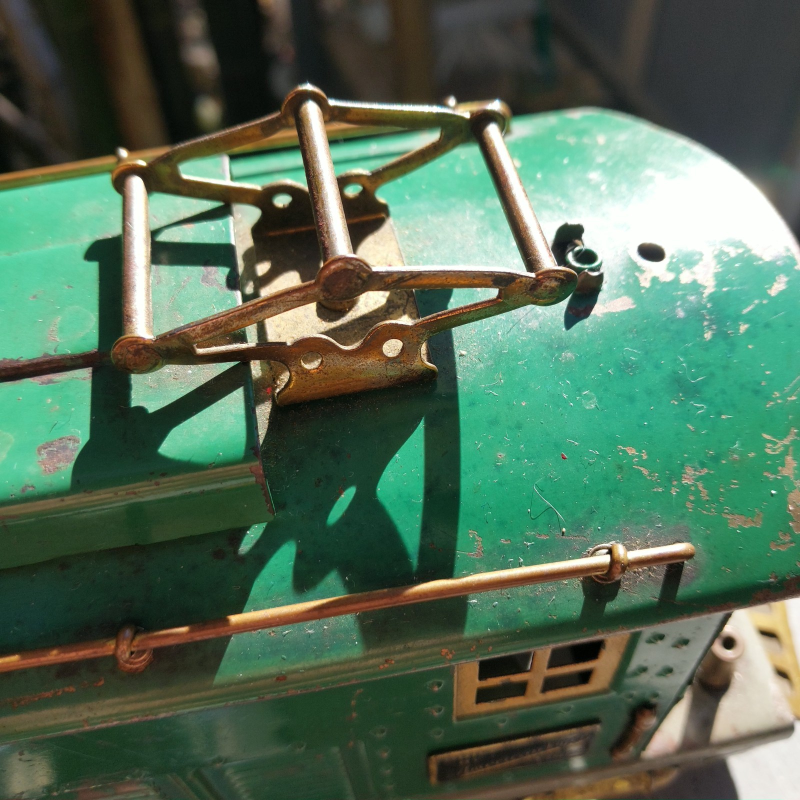 AMERICAN FLYER WIDE GAUGE 2 1/8″ RARE LOCOMOTIVE ENGINE UNTESTED PARTS OR REPAIR