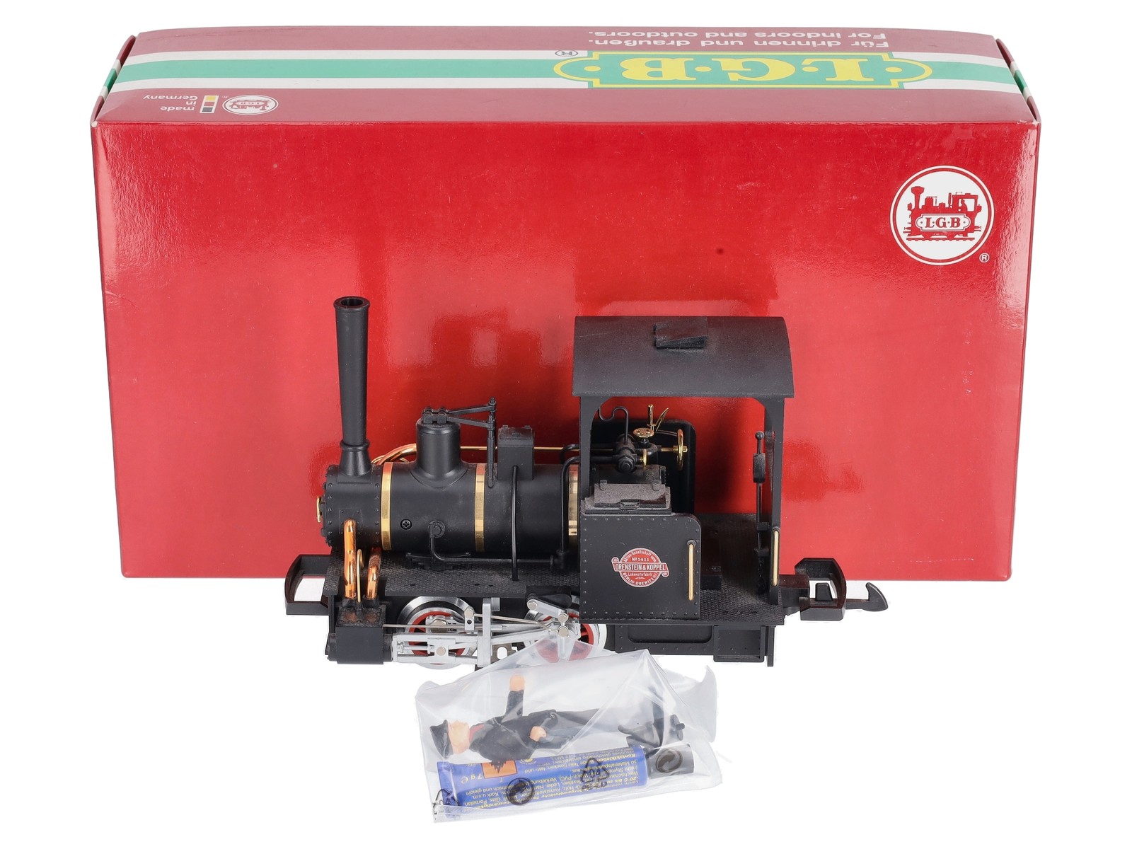 LGB 20140 G Scale Orenstein & Koppel Field Railway Steam Locomotive #1411 LN/Box