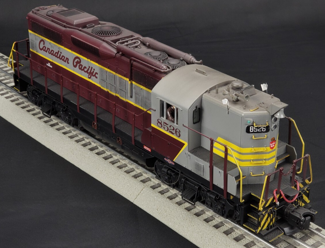 CUSTOM MTH Premier O Scale/3 Rail Canadian Pacific Passenger GP9 Loco Proto 3.0