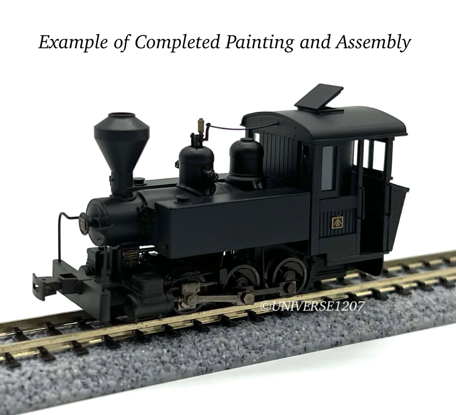HOn2-1/2/HOn30/HOe Imon 0-6-0 H. K. Porter Steam Locomotive Kiso #6 Kit Engine