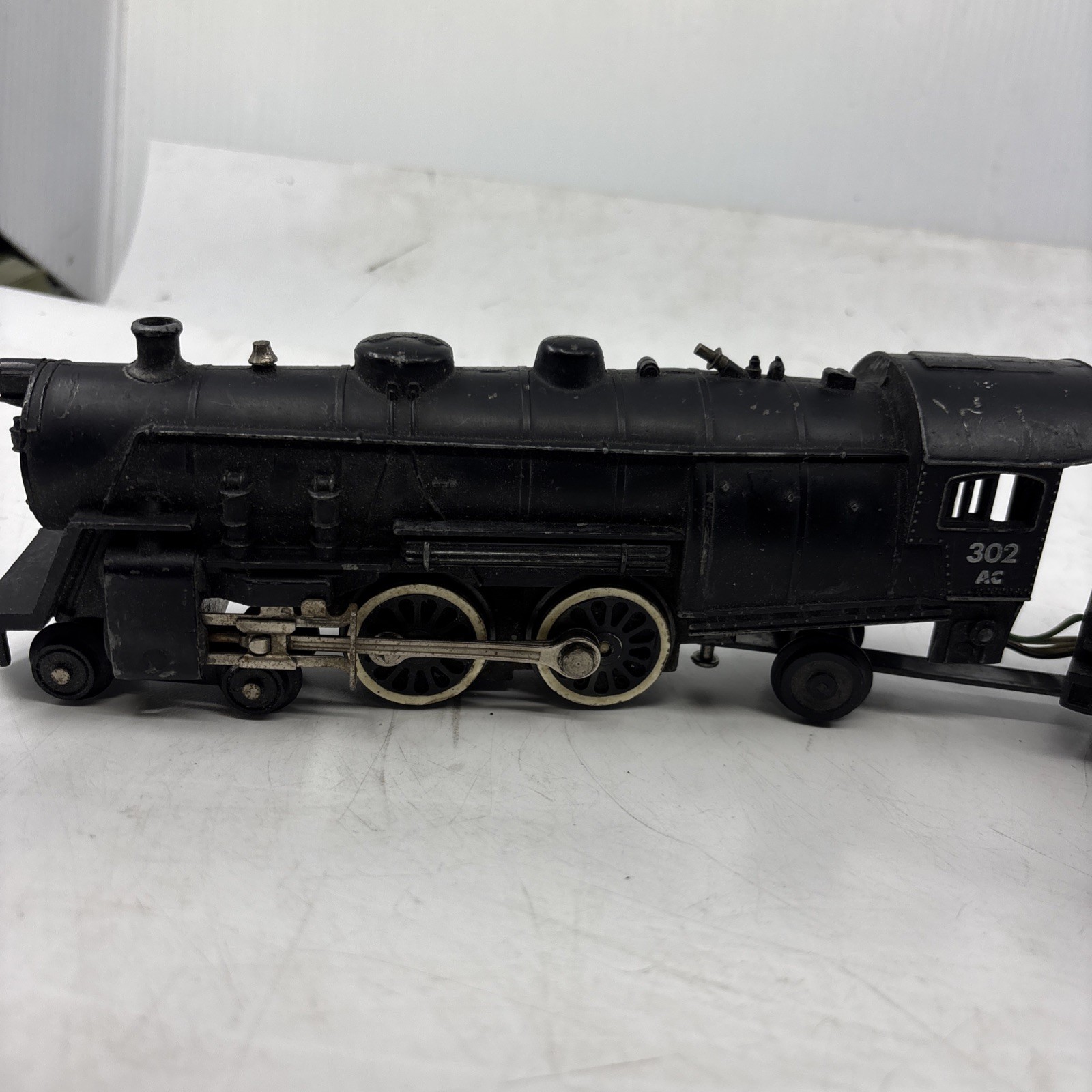 American Flyer 302 AC 4-4-2 Steam Locomotive Reading Lines Untested As Is
