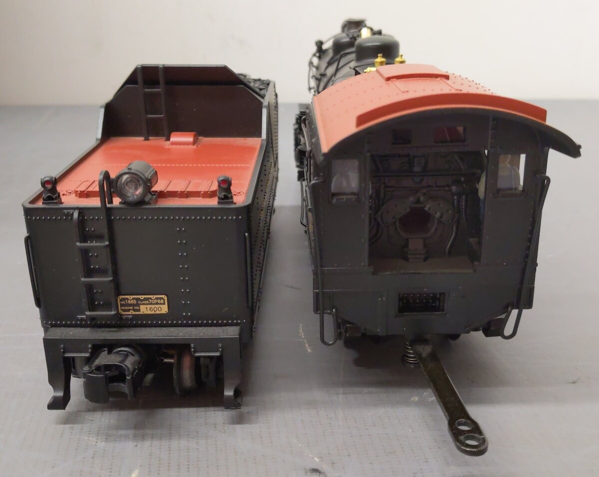 MTH 20-3038-1 O Pennsylvania 4-4-2 Atlantic Steam Locomotive & Tender #1600 w/PS