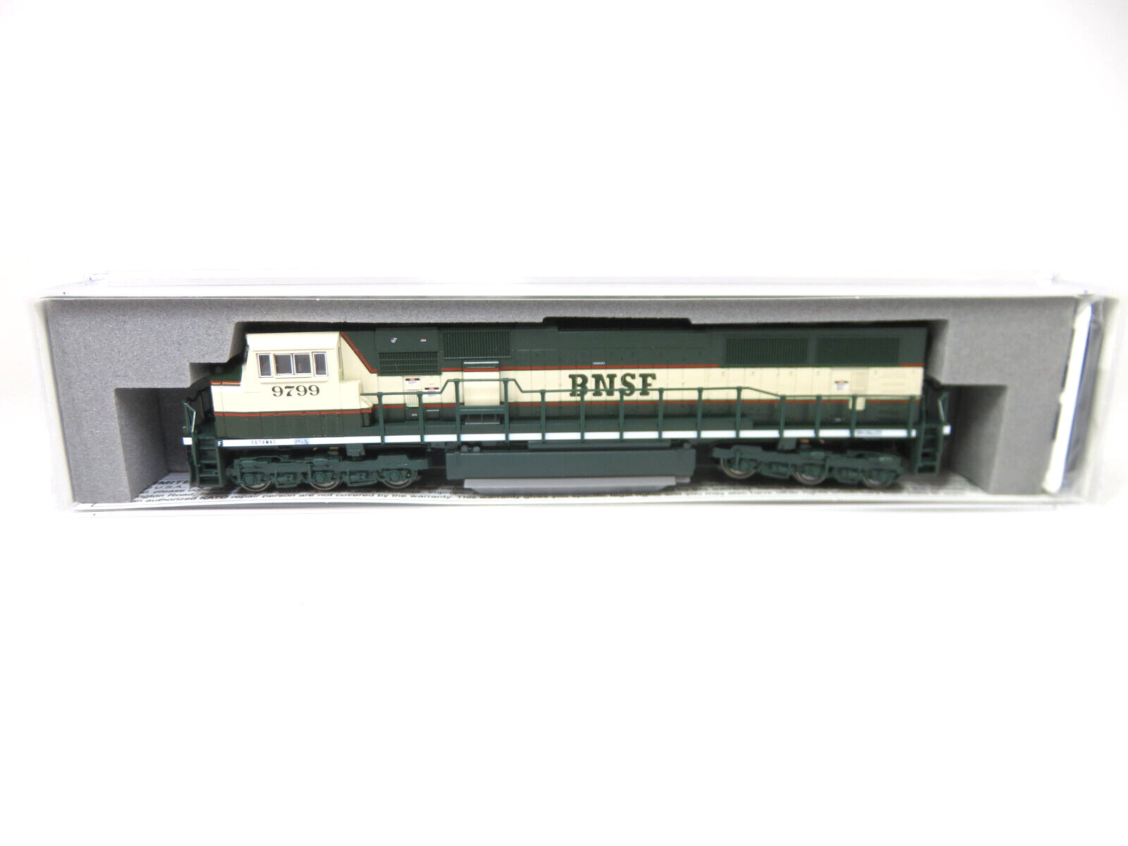 Kato 176-6313 N Scale BNSF EMD SD70MAC Locomotive #9799 Executive Scheme
