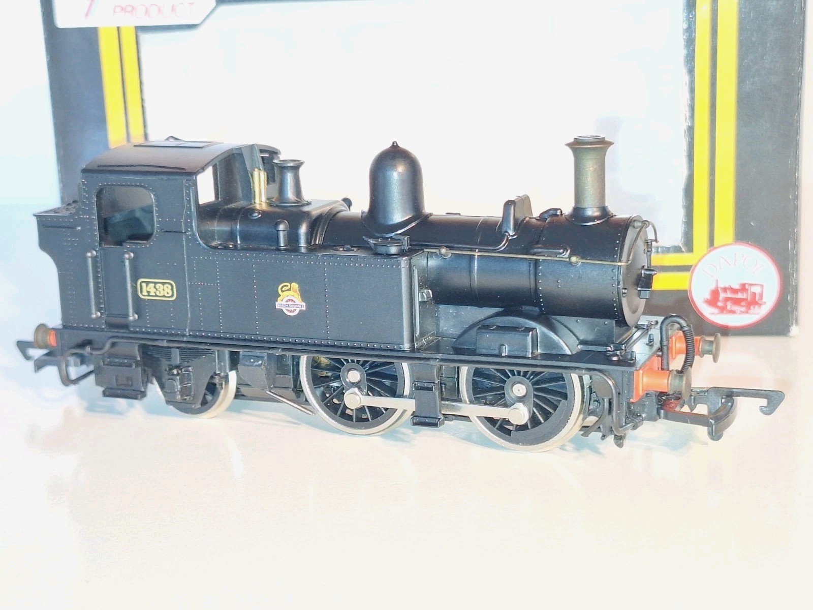 Dapol D096 BR Tank Loco 1438. New Old Stock. Mint Cond. 2 Rail DC Boxed.OO Scale