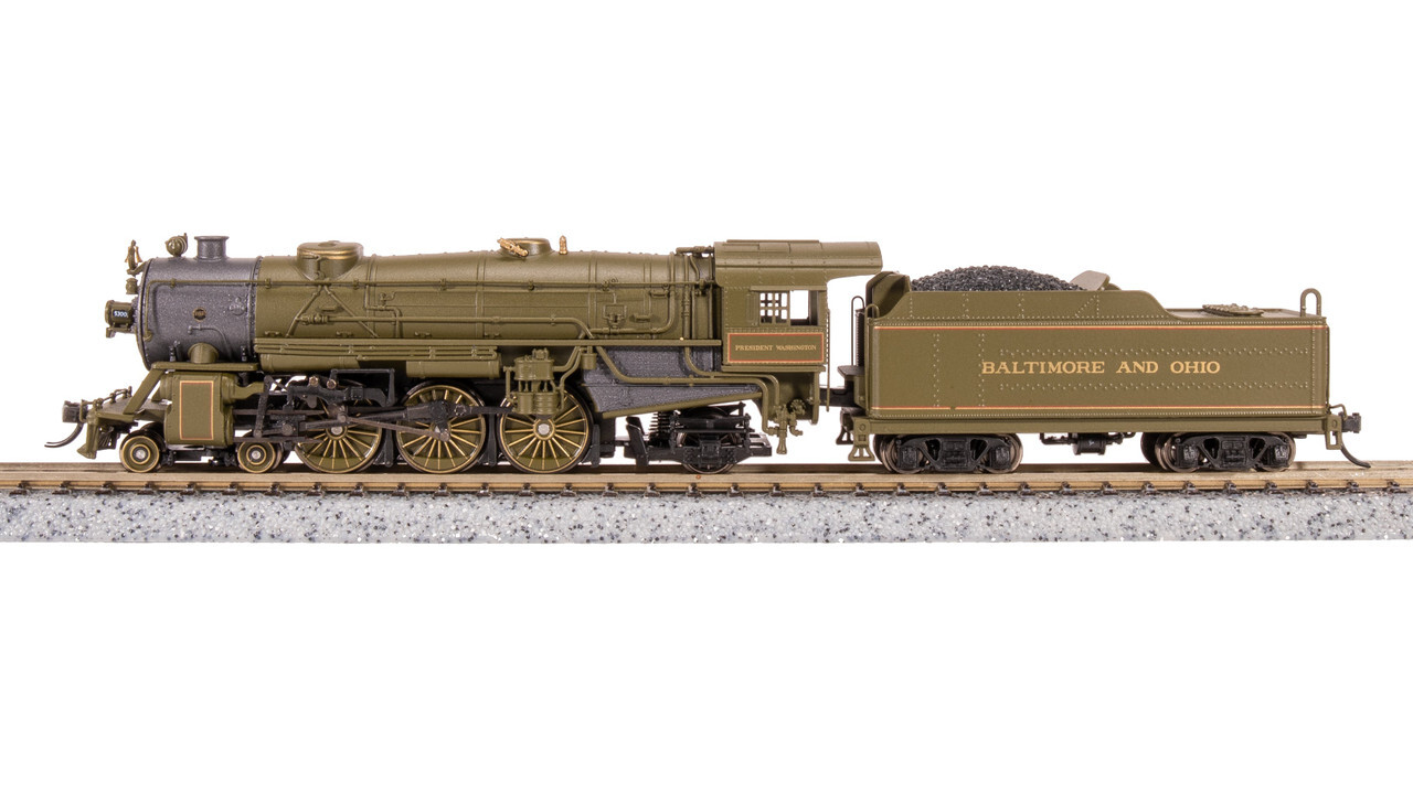Broadway Limited 7984 N Scale B&O Heavy Pacific 4-6-2 President Lincoln #5314