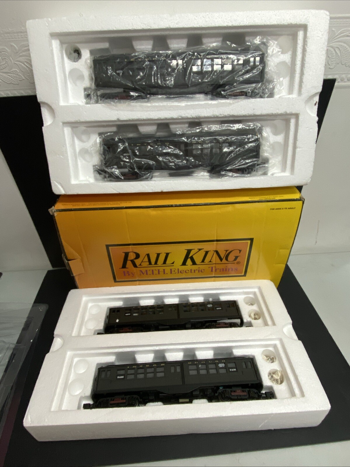 Railking by MTH 30-2447-1 Metropolitan (Green) 4-Car Subway Set w/ PS 2.0 J.34