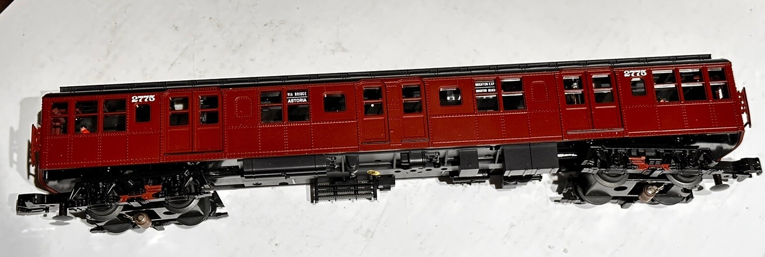 MTH 20-2675-3 O Scale BMT Standards 3-Car Subway Set 2776, 2775, 2774