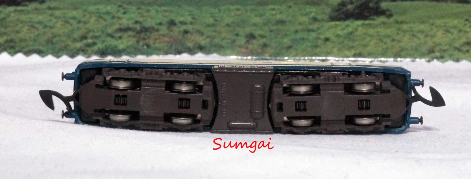 Marklin 88784 Diesel Loco BR 216 Ocean Blue 5-Pole Motor LEDs Z Scale Z Gauge