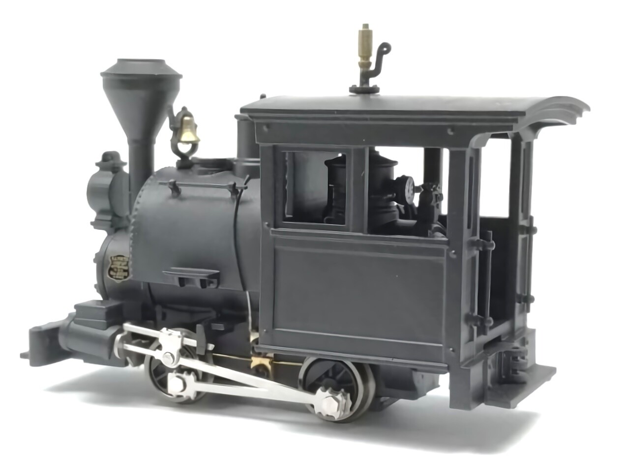 HOn3 Scale Toma 0-4-0 H.K. Porter Steam Locomotive w/Tender Kit Fluted Engine