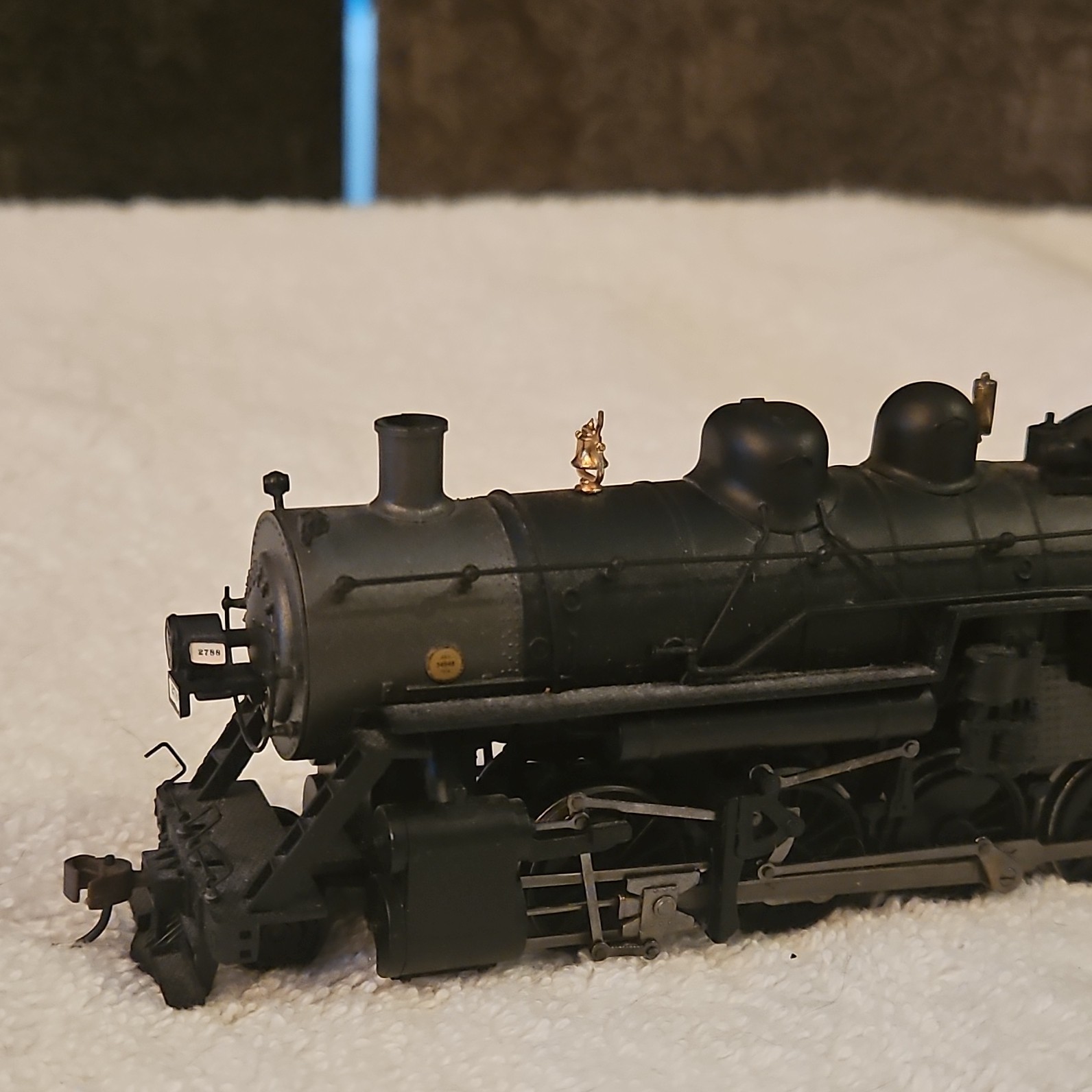 Bachman HO #11412 Baldwin 2-8-0 Steam Locomotive B&O car #2788 DC Analog