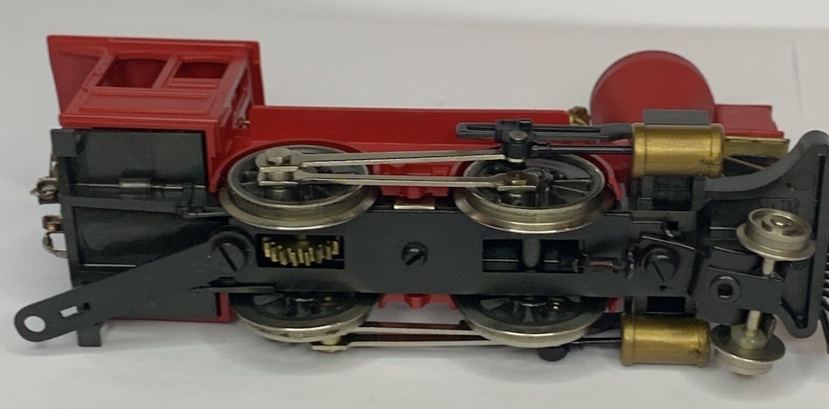 AHM Rivarossi HO Scale Bowker 2-4-0 Steam Loco & Tender KC.St.L.&C VTG Untested