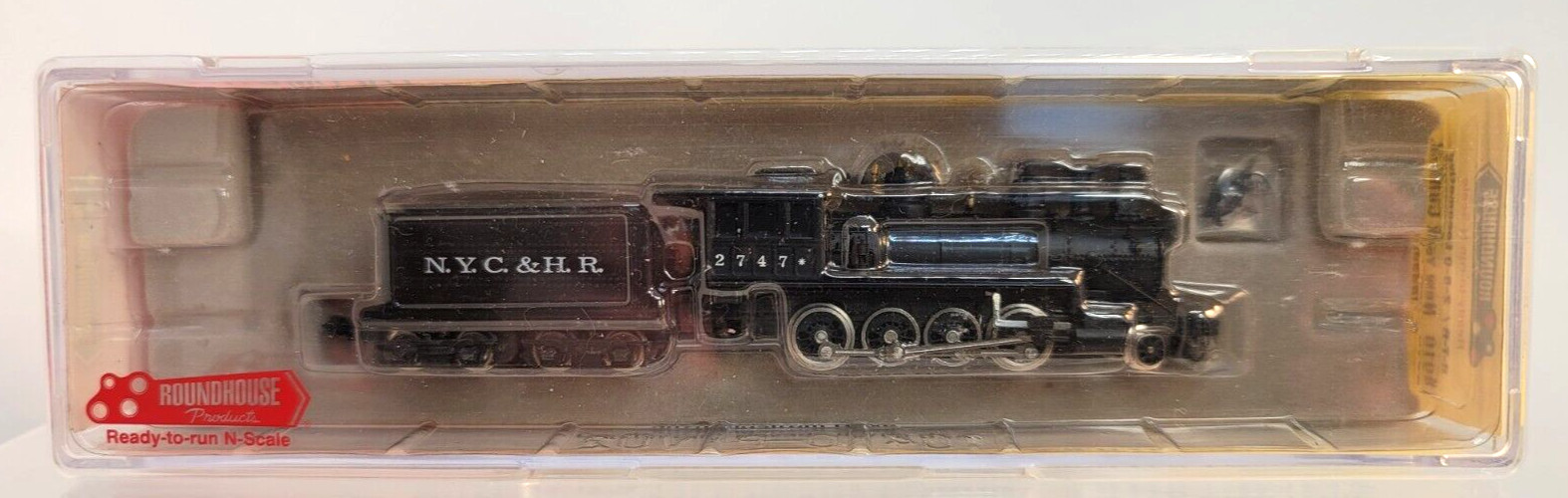 N MDC Roundhouse 8010 NYC & Hudson River 2-8-0 & Tender #2747 (Tested) NIB