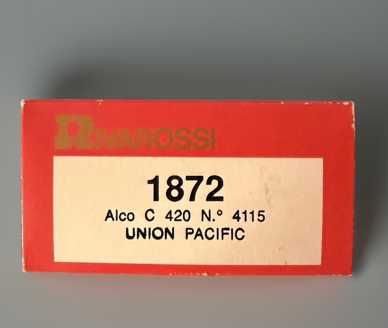 Rivarossi Lima Union Pacific Ho Scale Alco C420 Powered Locomotive #4115