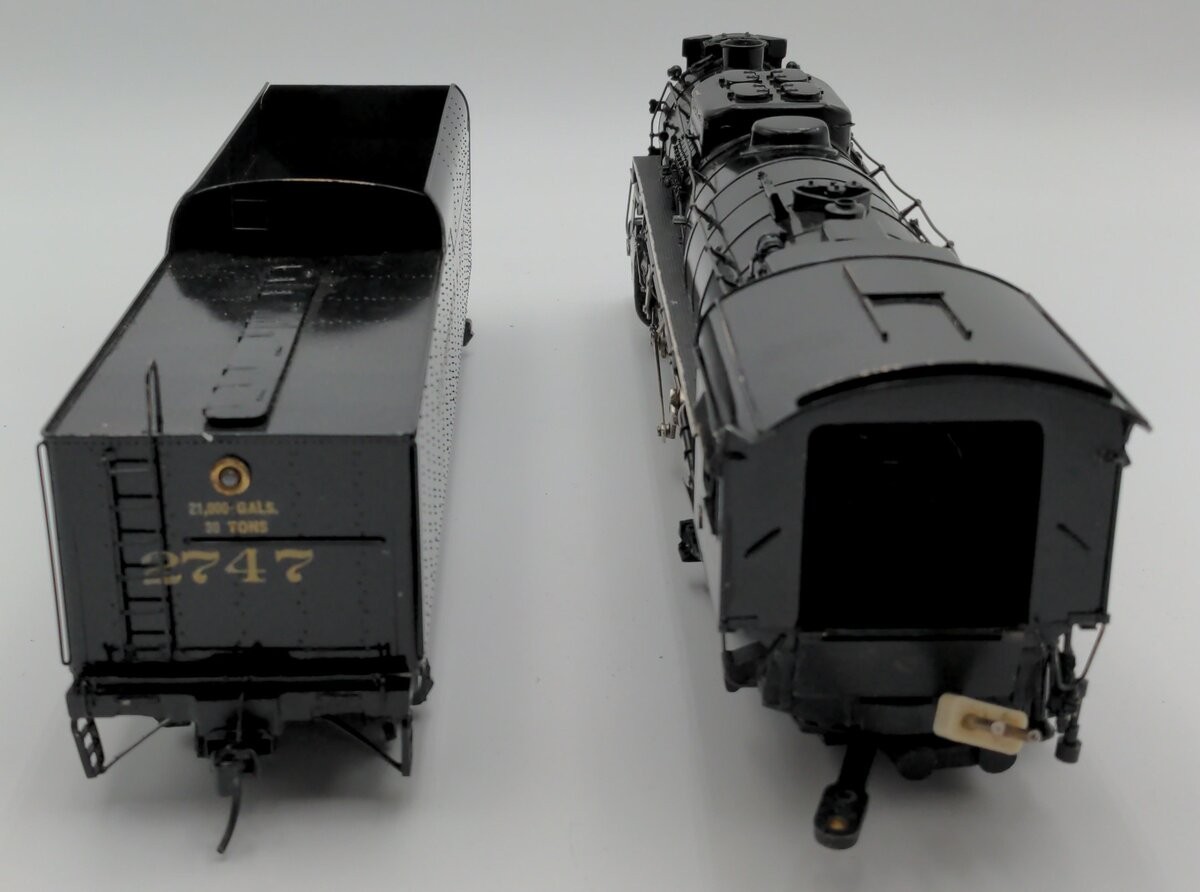 KTM Scale Models O Brass Chesapeake & Ohio Steam Locomotive #2747 Custom/Box