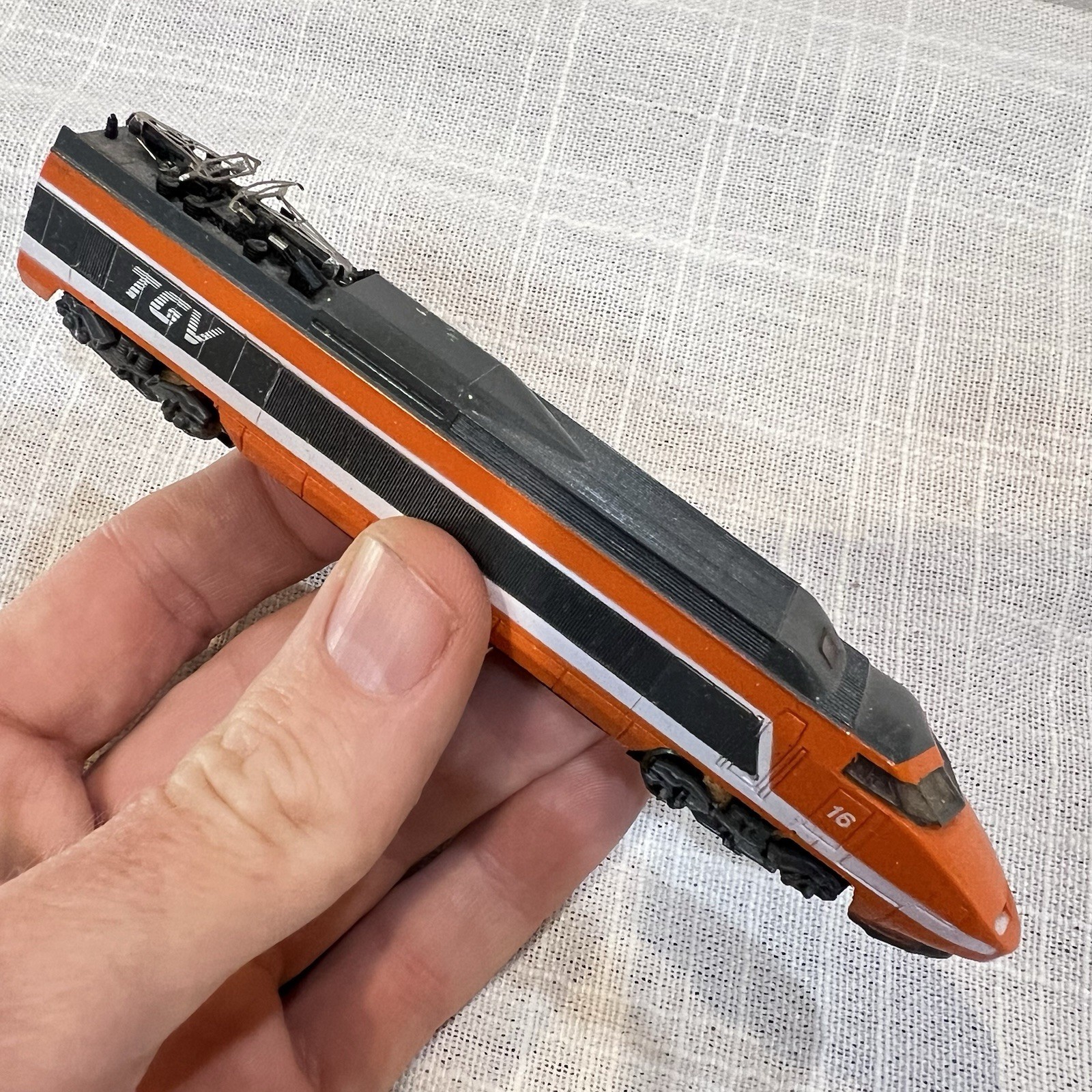 Bachmann 51-4001 N Scale TGV High Speed French Passenger Train *UNTESTED, READ*