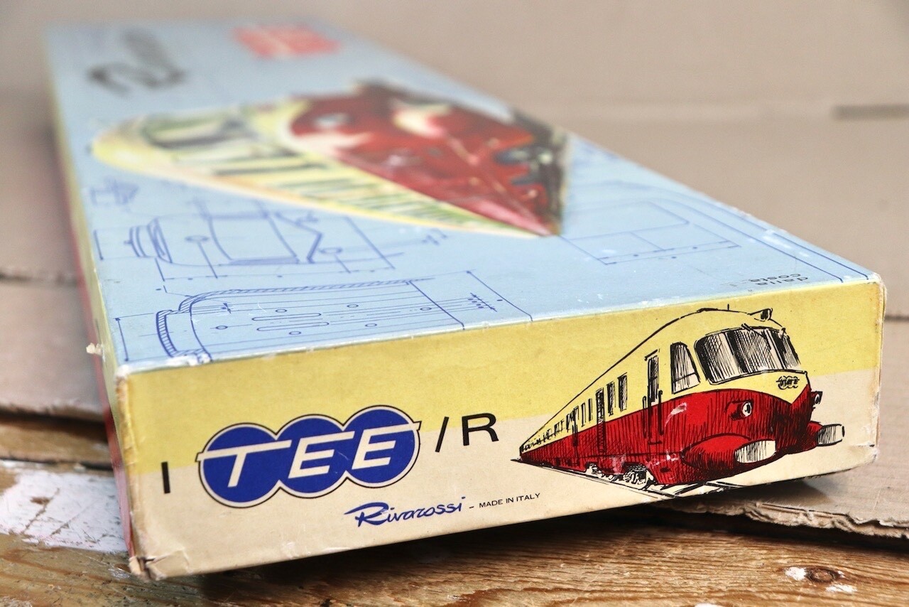RIVAROSSI 703 FS TRANS EUROPE EXPRESS TEE 442 201 DMU DIESEL LOCOMOTIVE SET on