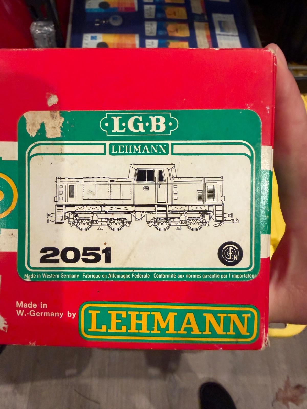 LGB 2051 G Scale German Federal Railway Diesel Locomotive #251902-3 LN/Box