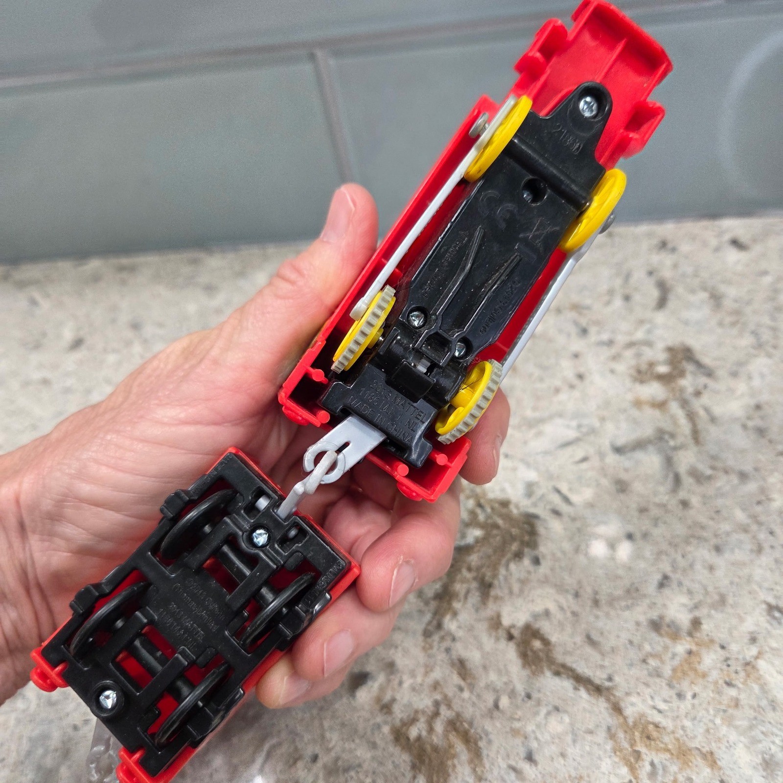 Fisher Price TrackMaster Victor Working Motorized Engine Sodor Steam Red 5