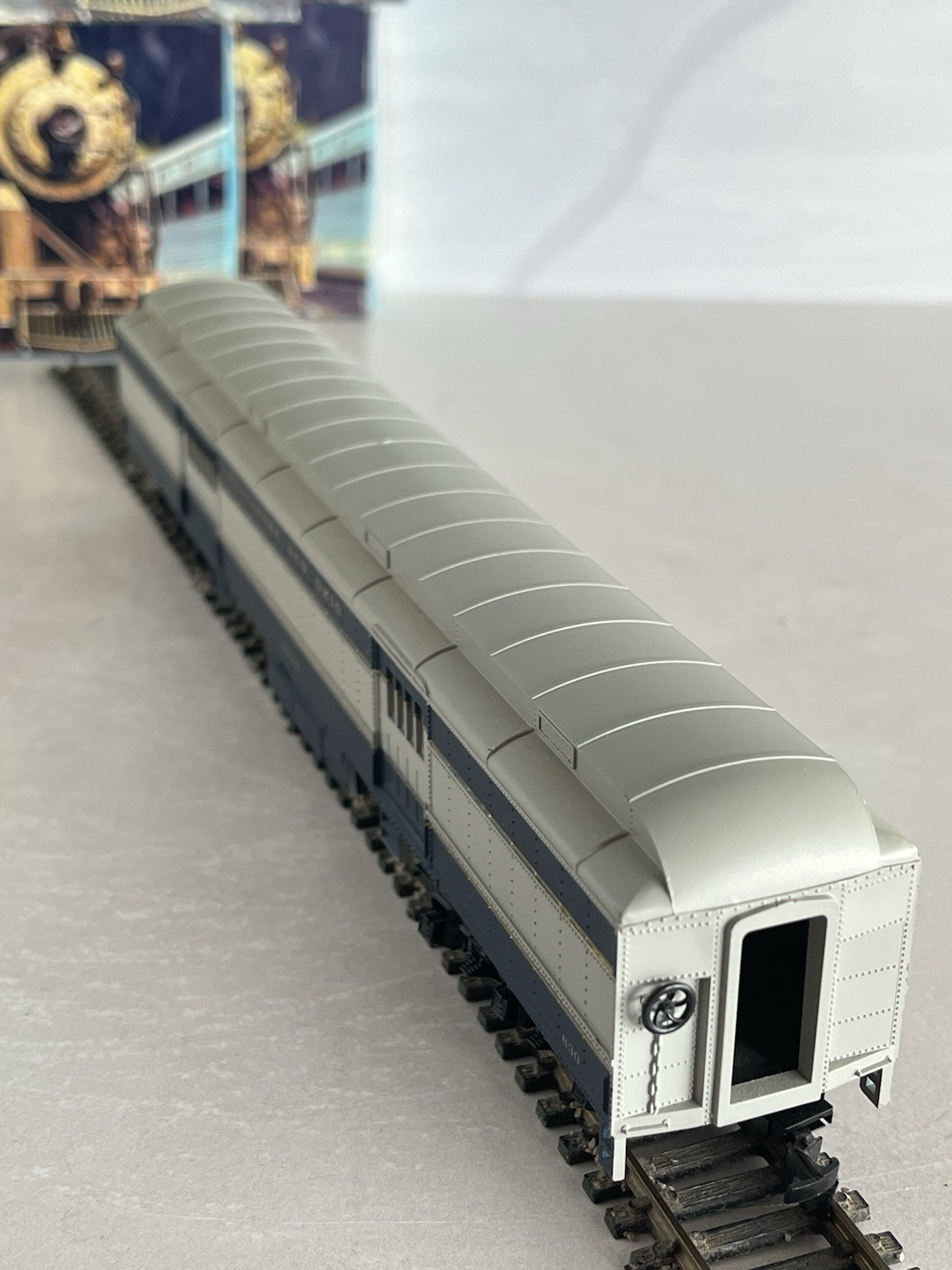 Vintage HO Athearn B&O F7A F7B Passenger Set w/ Cars Blue Box COMPLETE CONSIST