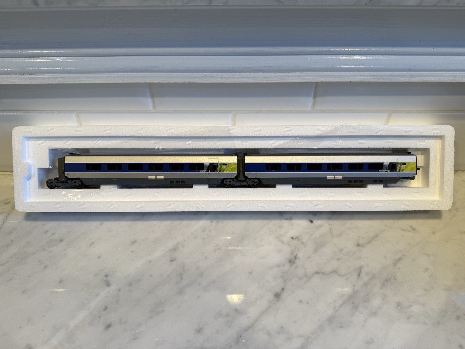 Marklin 37790 SNCF TGV POS 10-cars Full Set with mfx