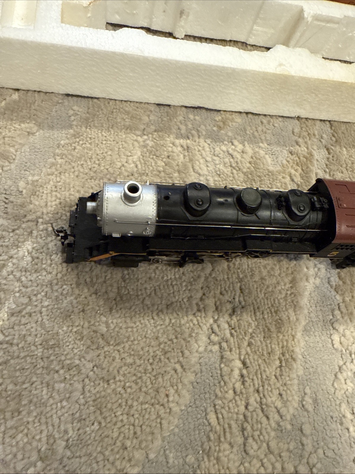 VINTAGE TYCO HO/OO TRAINS MIKADO AND TENDER 0-8-0 #208 GOOD CONDITION UNTESTED