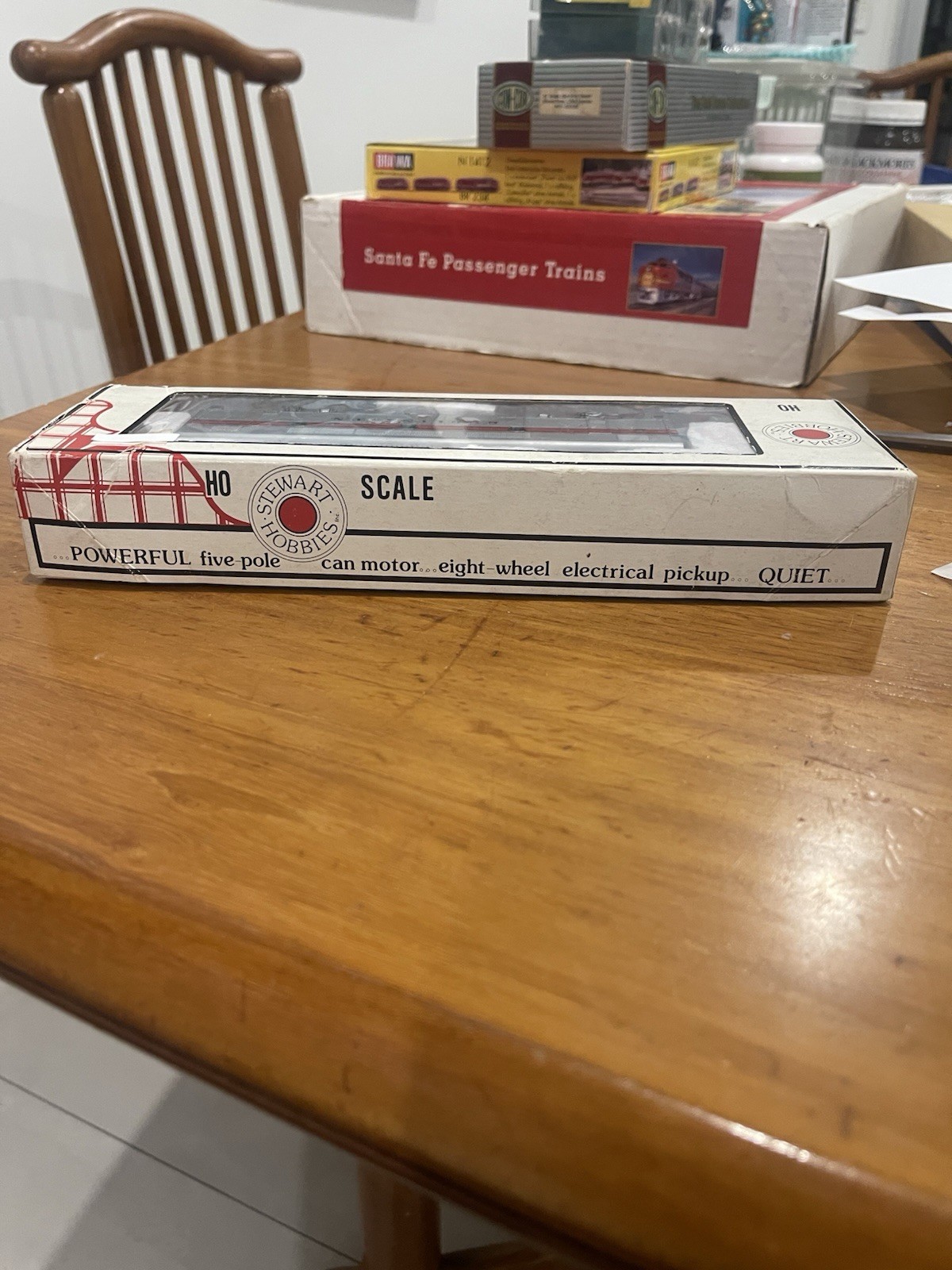 Stewart Hobbies HO Scale Burlington CB&Q Locomotive A-B Set-Vintage