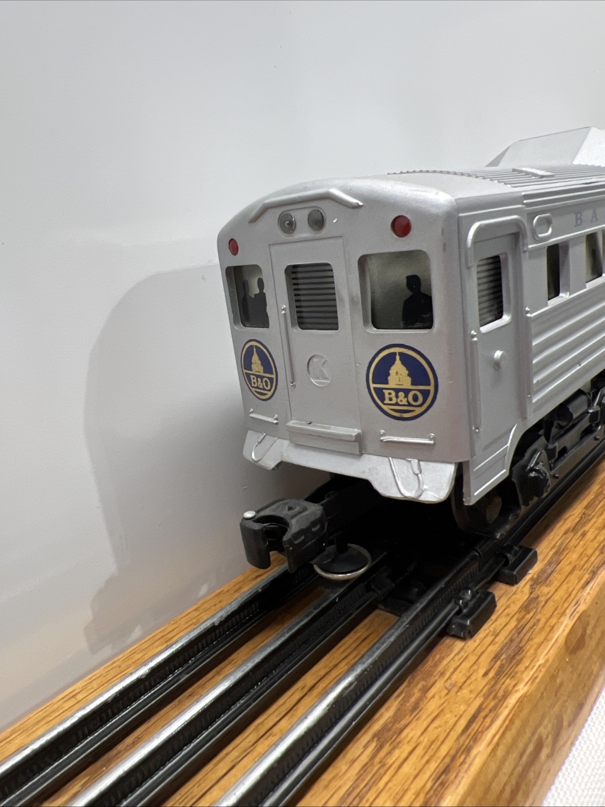 K-Line O Gauge RDC B & O 3-Unit RDC Set One Power, 2 Dummy Budd Cars