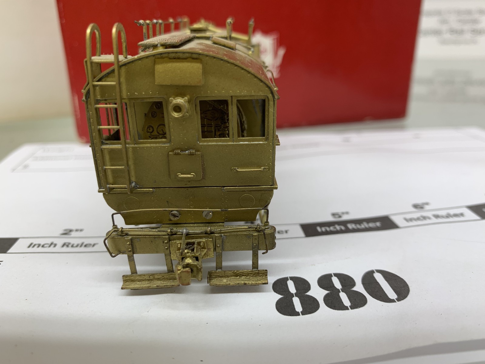 880 Westside Models Co. SP S-2 #217T Switcher Brass HO Scale 1:87 Nice Detail