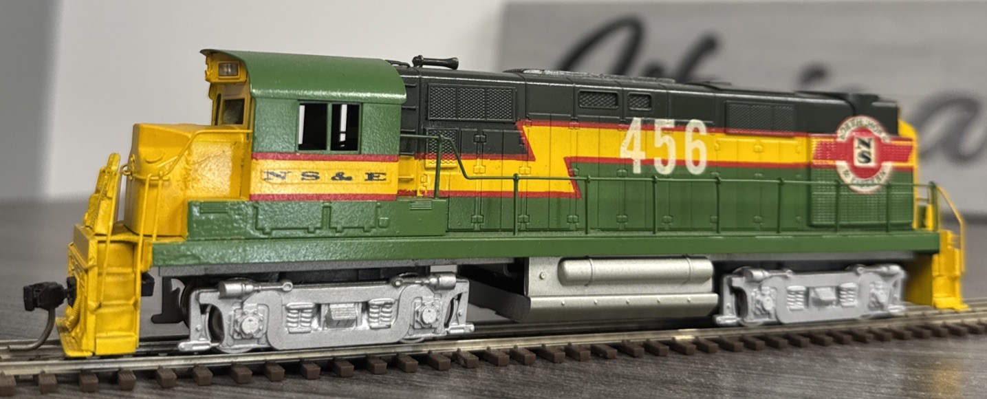 ALCO Models HO Brass #D-101 DL-640 RS-27 C/Ptd. NS&E #456 – Tested & Used!