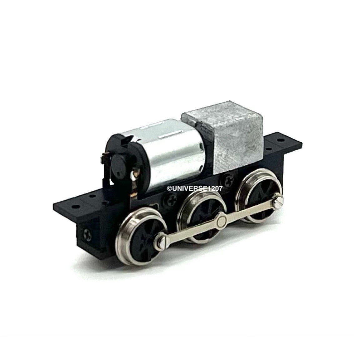 N/HOn30/HOe/009 Gauge 0-6-0 Rod-Driven Locomotive Power Drive Chassis 23mm/8mm