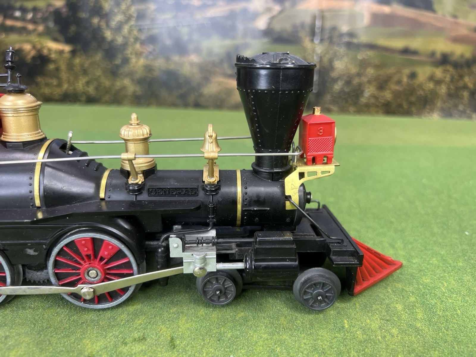 LIONEL 6-8701 VINTAGE BIG W&A.R.R. THE GENERAL 4-4-0 LOCOMOTIVE & TENDER C-7!!