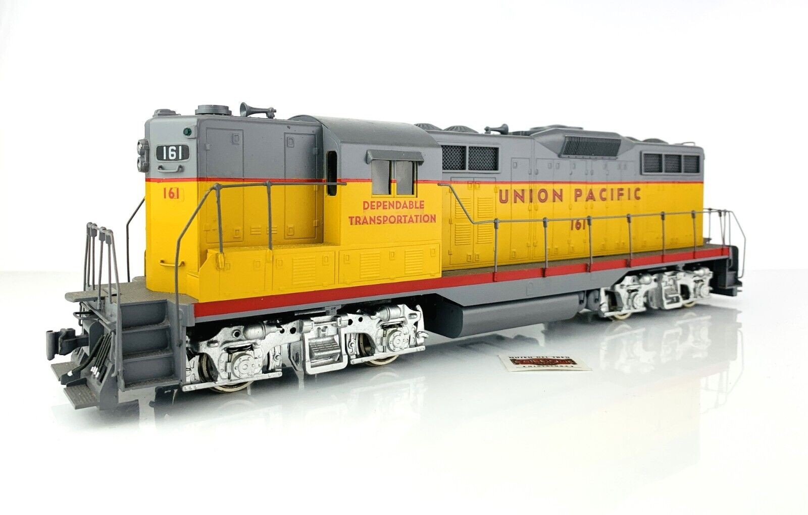 E03 – KTM SCALE MODELS 0 – RAIL BRASS MODEL TRAIN – UP GP-9 DIESEL ENGINE Nº161