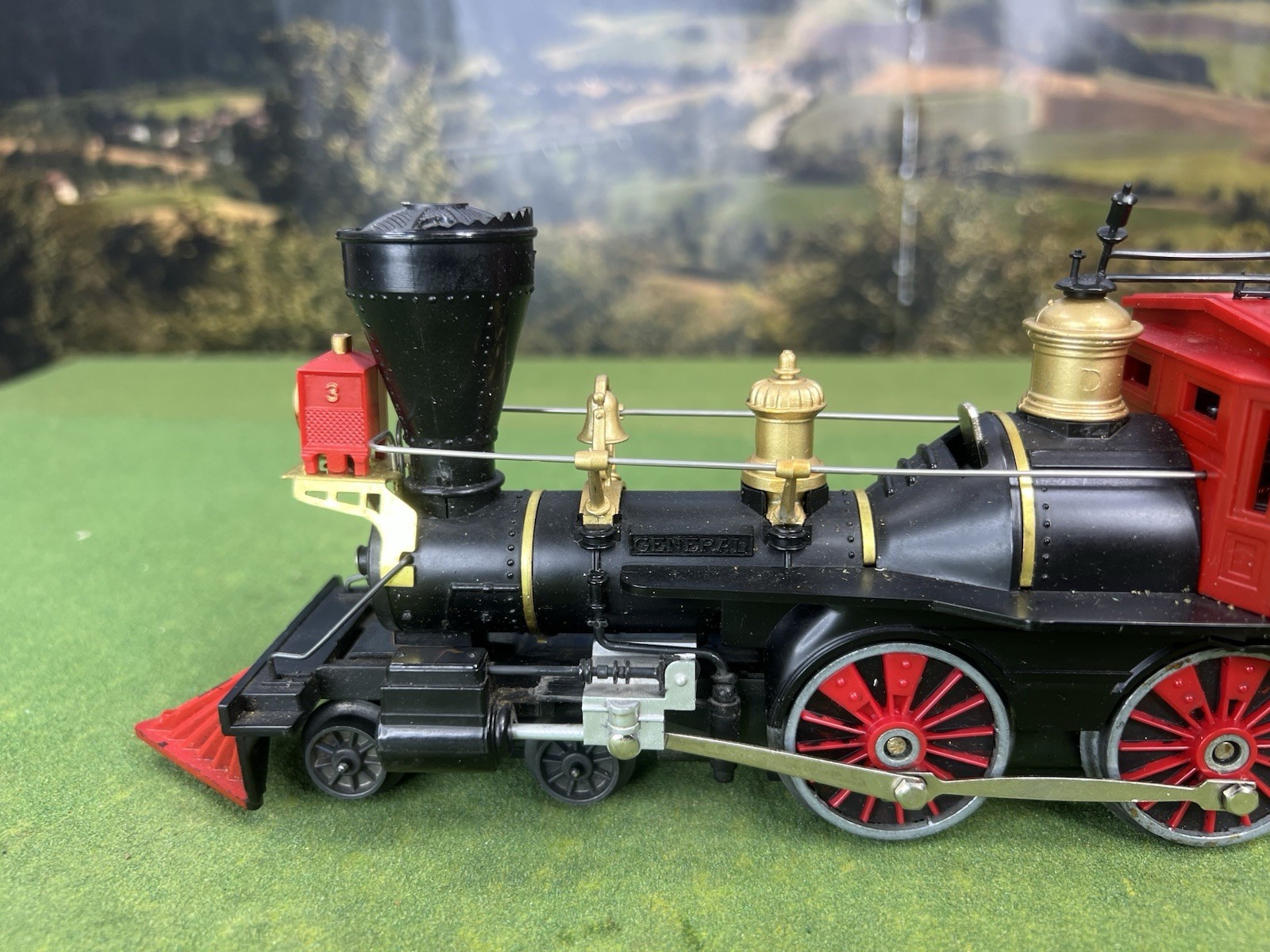 LIONEL 6-8701 VINTAGE BIG W&A.R.R. THE GENERAL 4-4-0 LOCOMOTIVE & TENDER C-7!!
