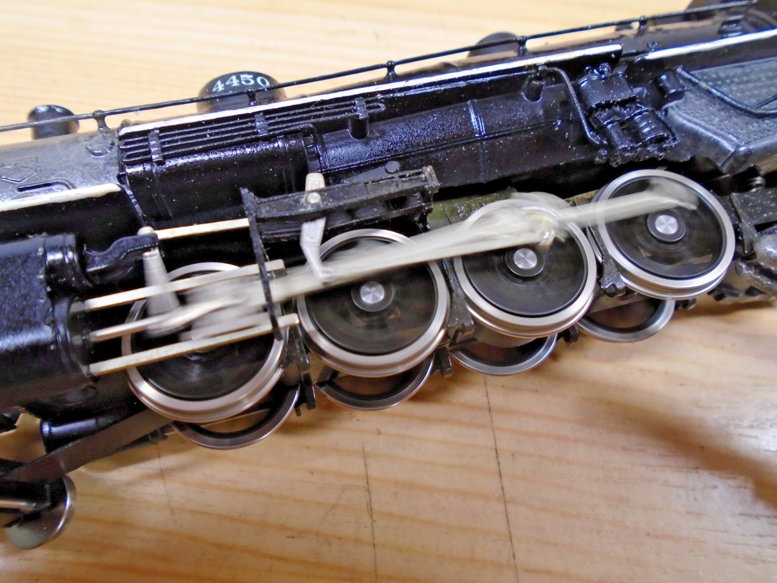Samhongsa Korea Brass HO FRISCO Fast Freight Loco 2-8-2 & Coal Tnder Runs/Lights