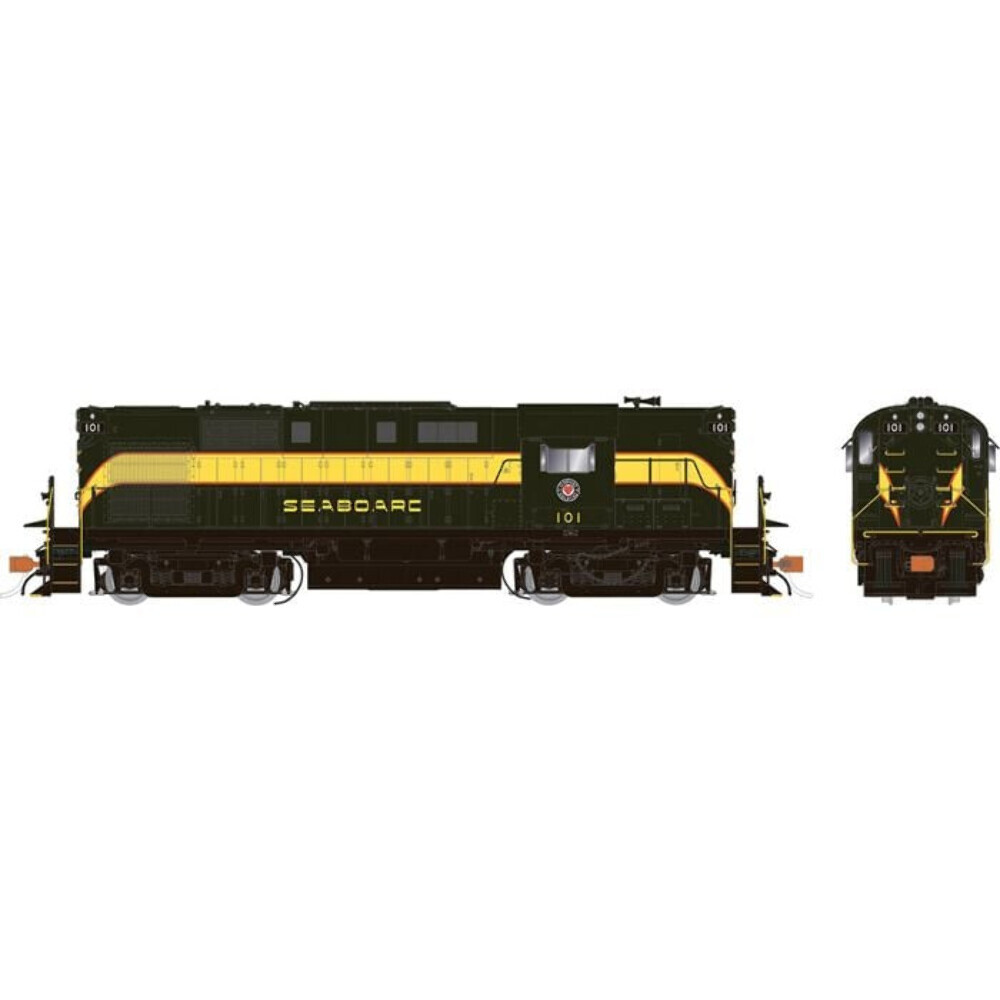 Rapido 31088 HO Scale Seaboard Air Line Delivery RS-11 Diesel Locomotive #104
