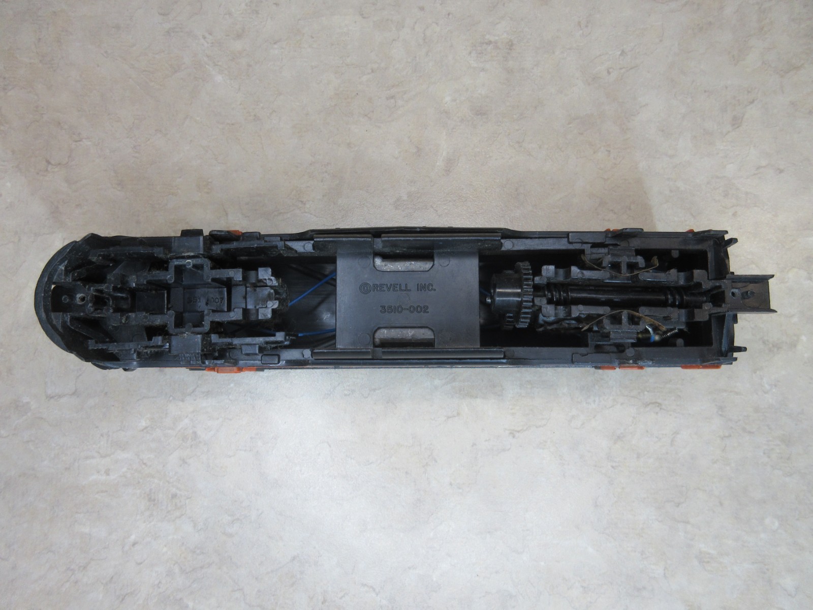Revell F7 Diesel Locomotive. New Haven. Motor & Light Work! For Parts Or Repair