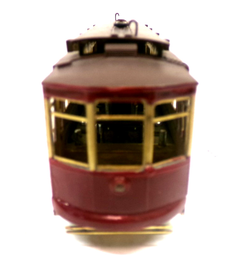 Fairfield Traction HO brass brill trolley in original box (lot BB 566)