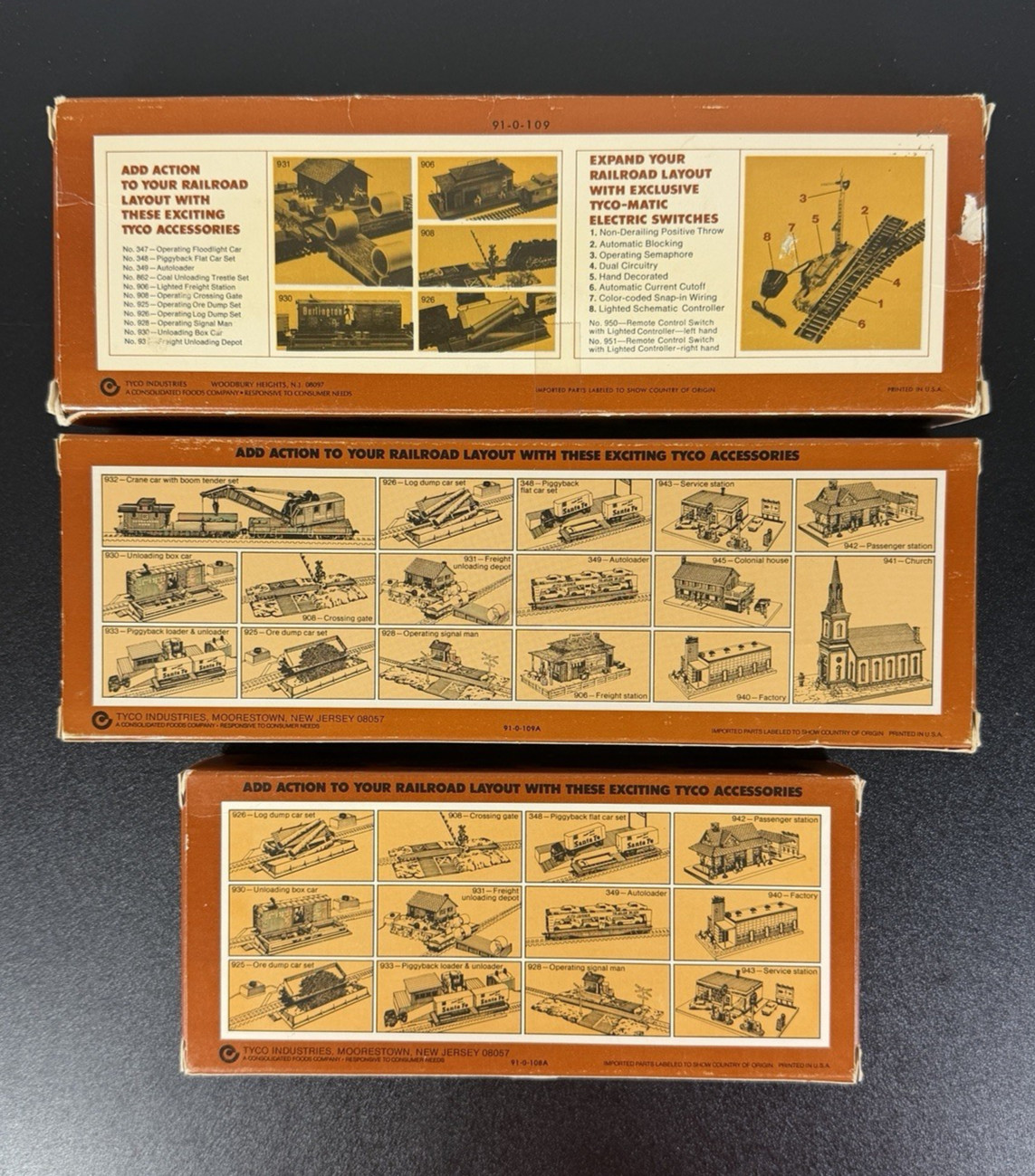 NEW NOS Tyco 1776 Alco 430 Powered Lighted Diesel Spirit Of 76 w/ Caboose & Car