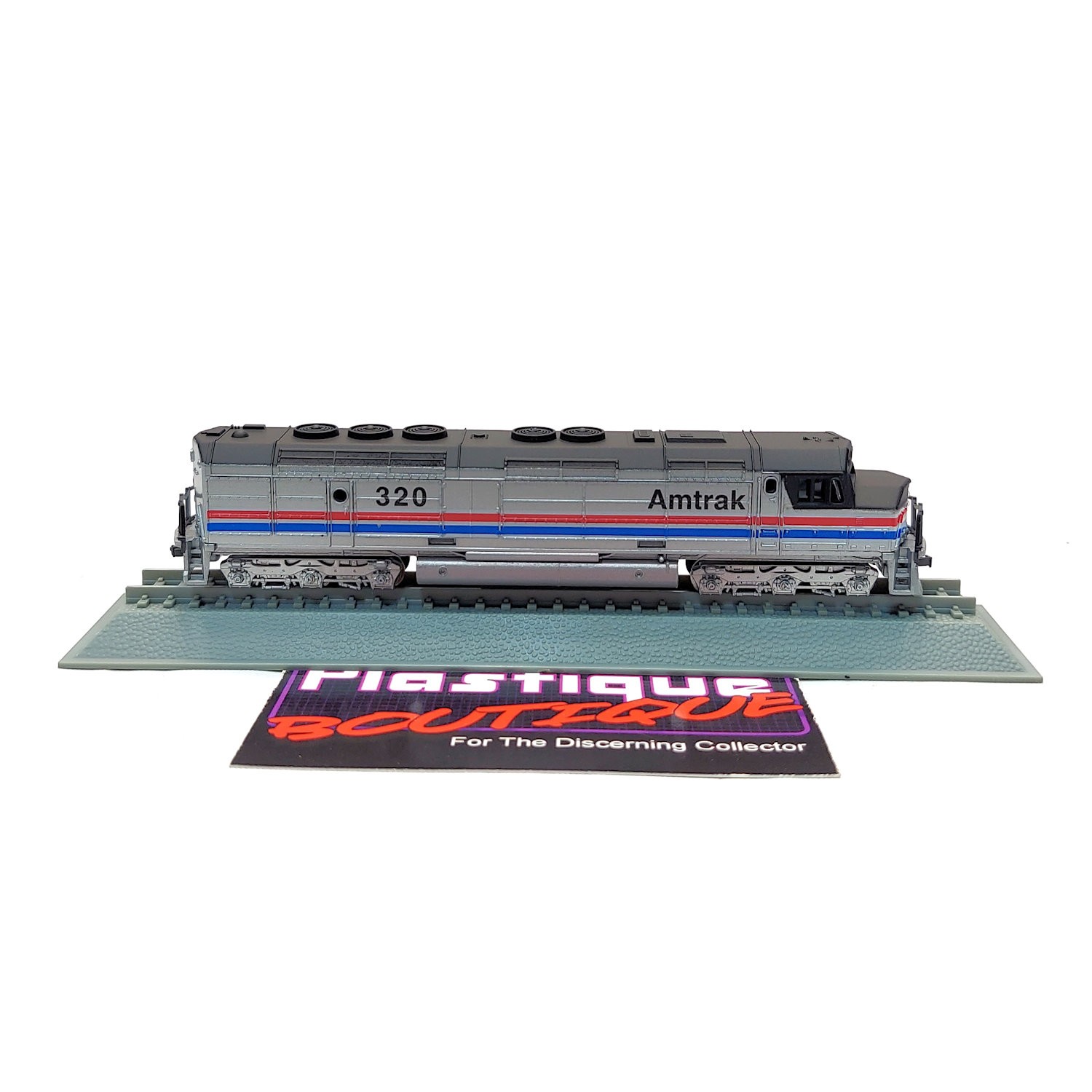 Del Prado Amtrak FP-45 EMD 1:160 2 STATIC MODEL LOCOMOTIVE TRAIN ENGINE SANT…