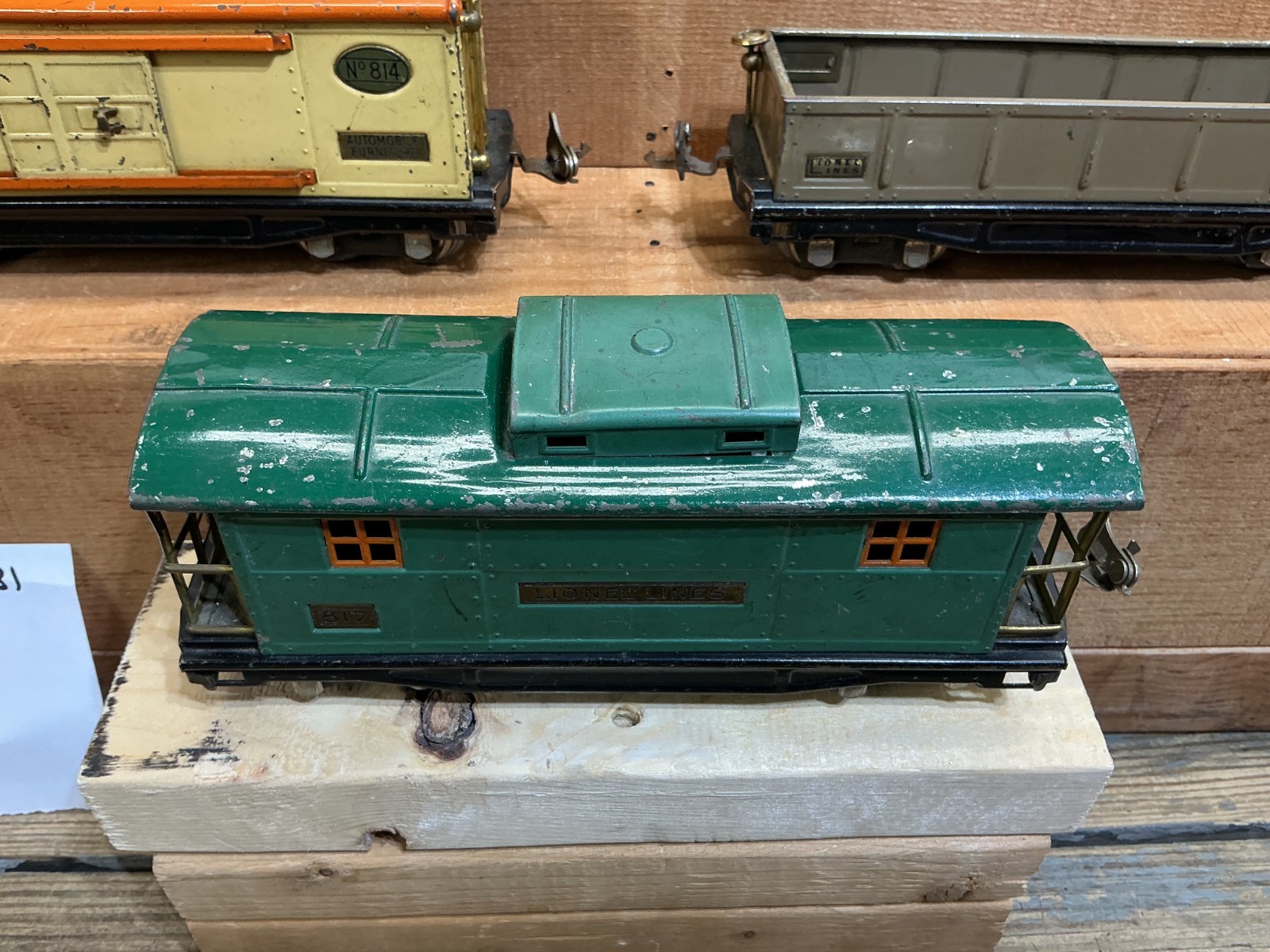 Lionel Loco 251e Red With 4 Cars Prewar O Gauge TESTED Restored (?) SET # 299