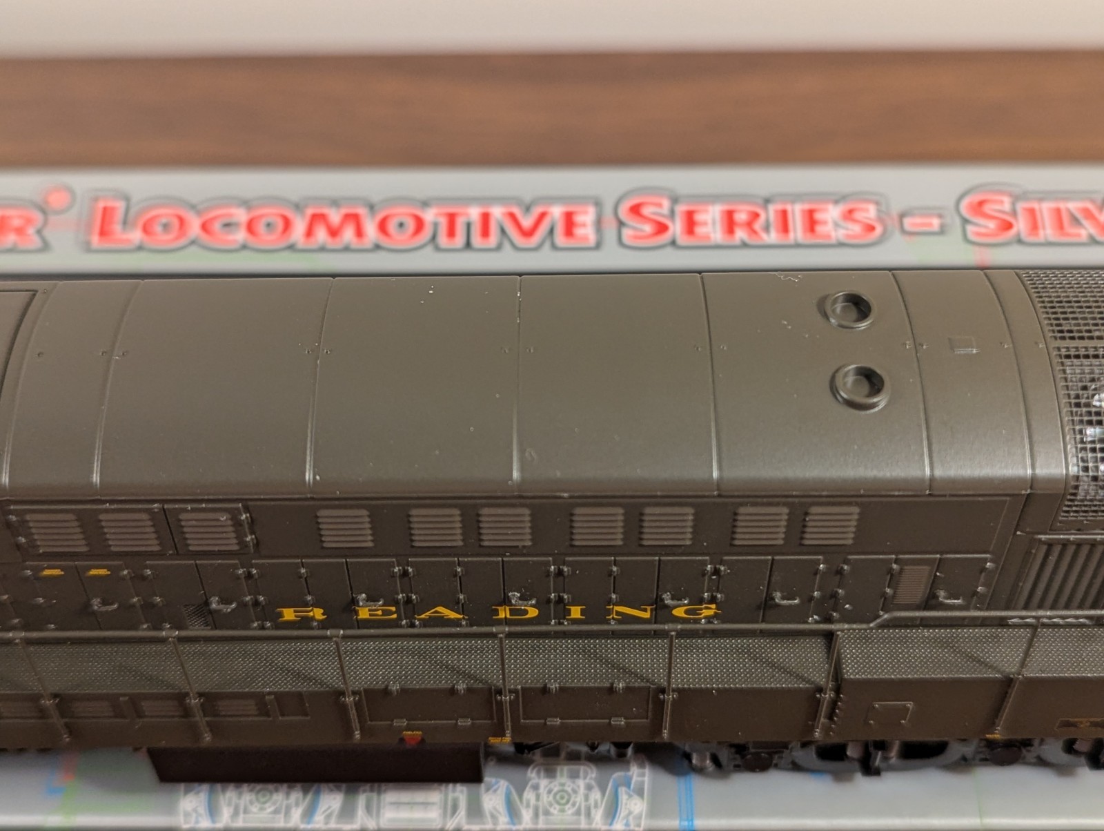 Atlas Master Silver Series HO Scale FM Trainmaster Reading #804 DCC Ready