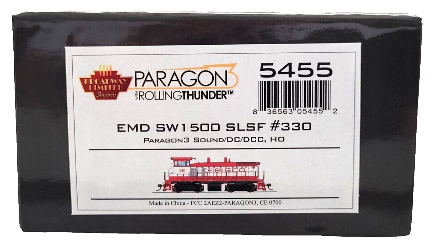 BLI 5454 HO Scale SW1500 Frisco #318 Paragon3 Sound/DC/DCC New Very Hard to Find