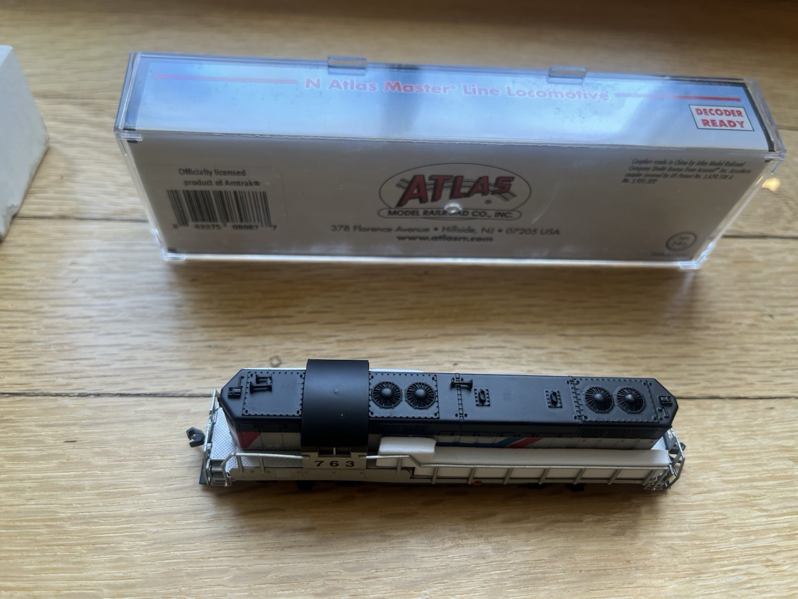 Atlas 400-002175 N-GP 9 Amtrak Master Line Decoder Ready