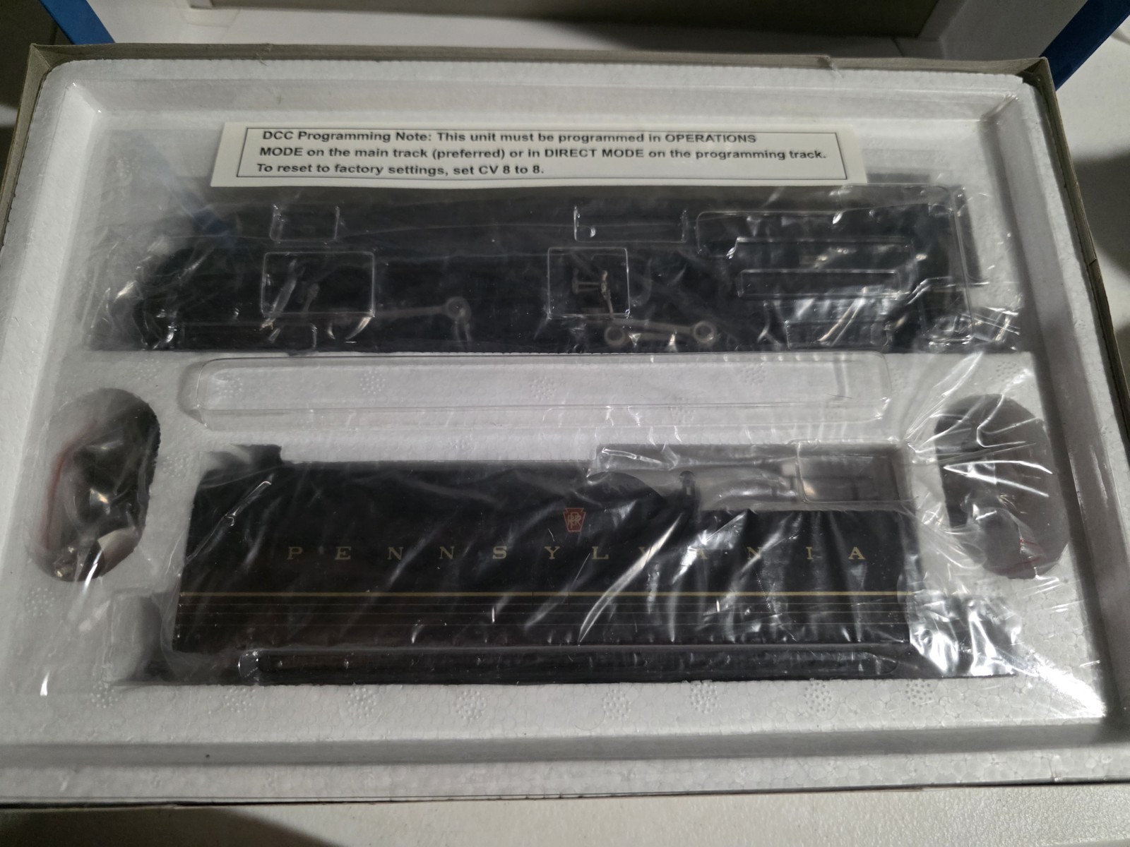 Broadway Blueline 5143 Ho Scale PRR T-1 4-4-4-4 5539 DC Sound/DCC Ready